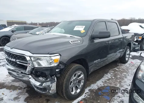 2022 Ram 1500 Big Horn 4X4 5'7 Box z USA, uszkodzony, nr VIN 1C6SRFFT2NN448860